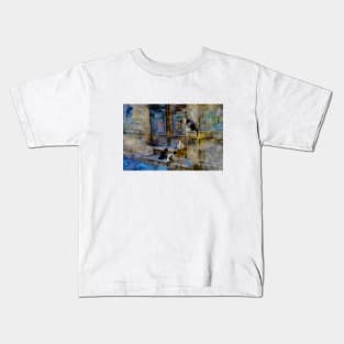 Cute cats watercolor Kids T-Shirt